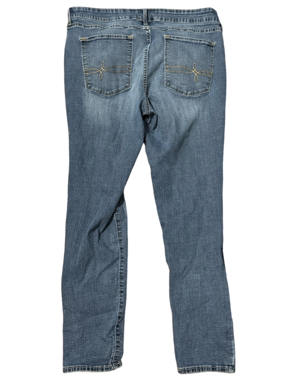 Women’s Medium Wash Jeans Size 14 Stretch Casual Denim - Picture 8 of 8